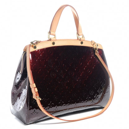 Louis Vuitton Vernis Brea MM Amarante 3 of 10