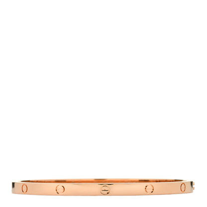 Cartier 18K Pink Gold Small LOVE Bracelet 16 1 of 3