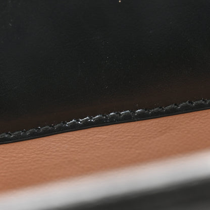 Alaia Calfskin Grommet Studded Clutch Black 8 of 10