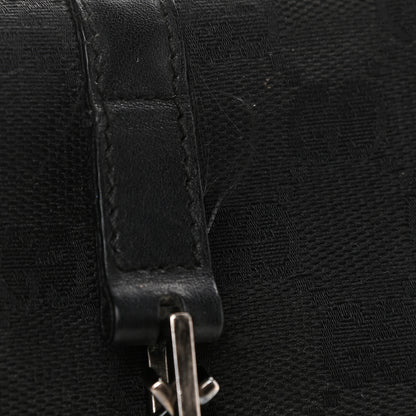 Gucci Monogram GG Small Jackie O Hobo Black 11 of 12