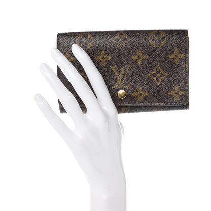 Louis Vuitton Monogram Porte-Monnaie Billets Tresor Wallet 2 of 9