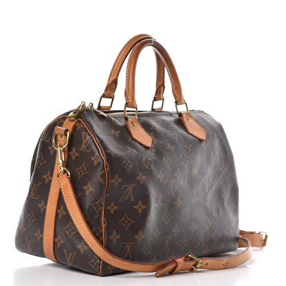 Louis Vuitton Monogram Speedy Bandouliere 30 3 of 14