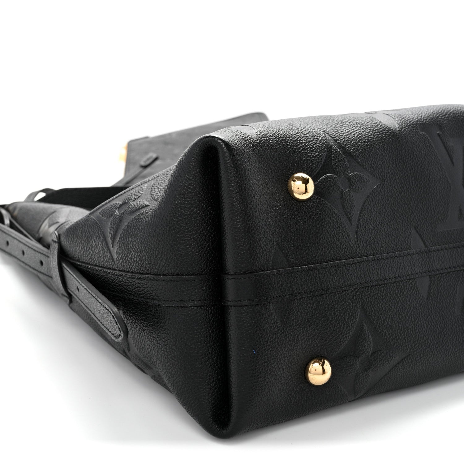 Louis Vuitton Empreinte Monogram Giant CarryAll MM Black 9 of 10