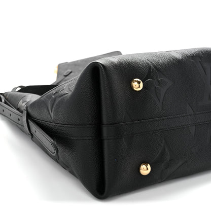 Louis Vuitton Empreinte Monogram Giant CarryAll MM Black 9 of 10