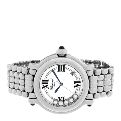 Chopard Stainless Steel 5 Diamond 38mm Happy Sport Quartz Watch 2 of 4