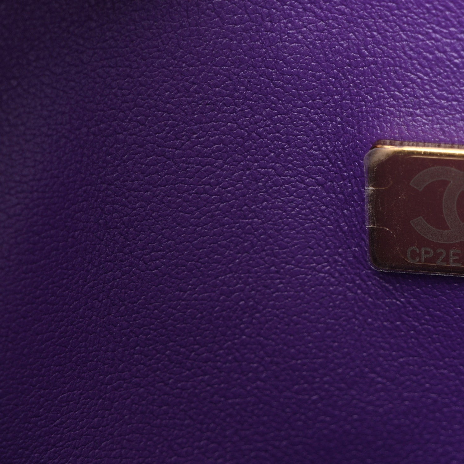 Chanel Caviar Quilted Small Double Flap Dark Purple 7 of 11