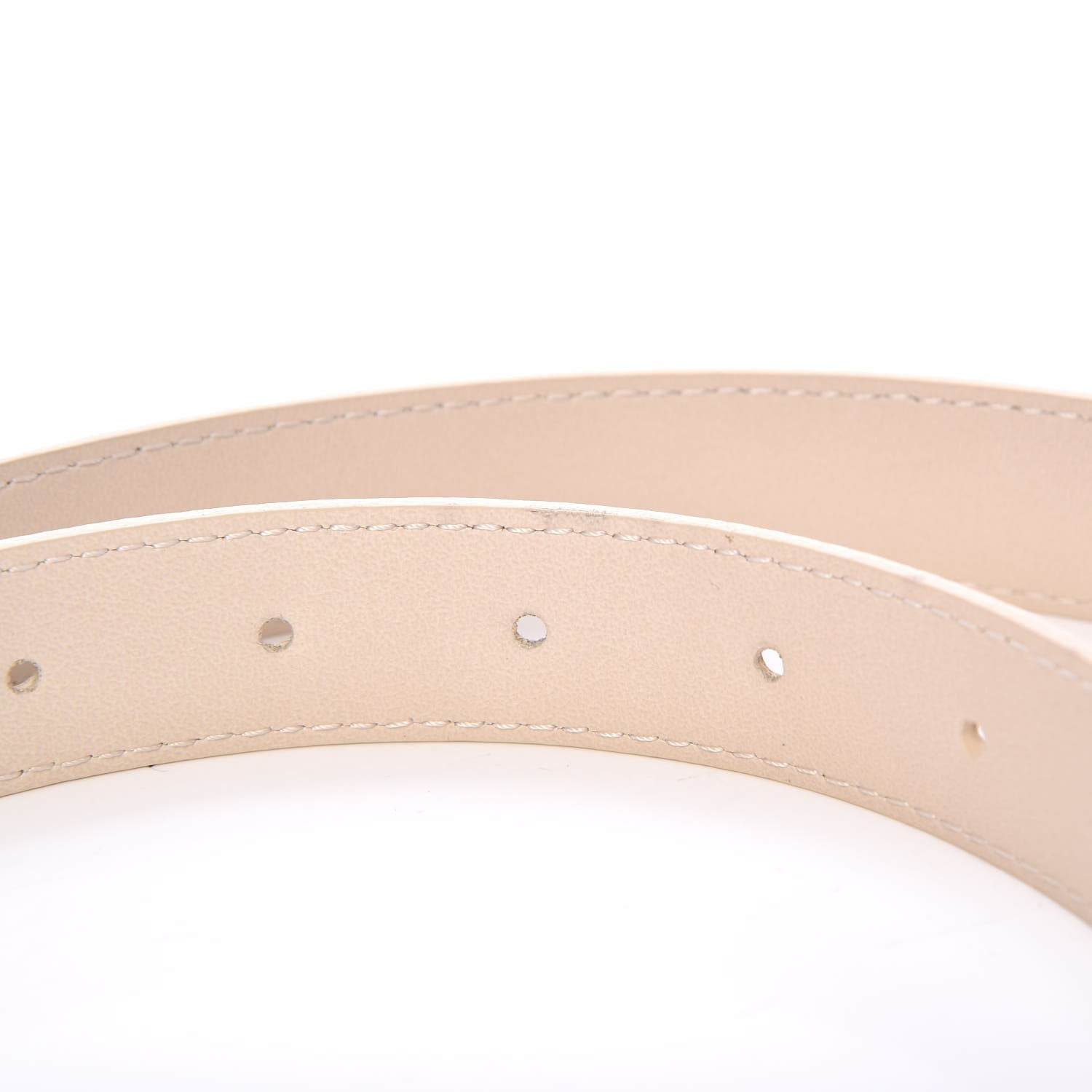 Louis Vuitton Damier Azur LV Initiales Belt 85 34 6 of 9