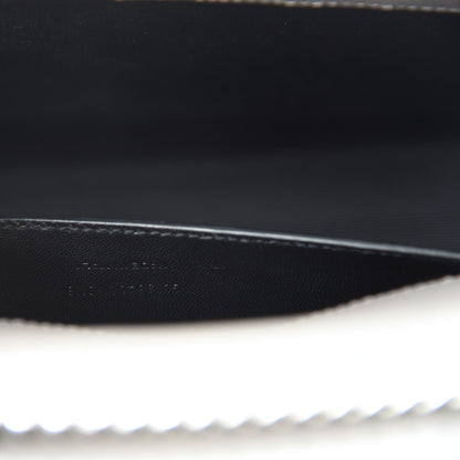 Saint Laurent Grain De Poudre Medium Classic Monogram Kate Satchel Earth Grey 10 of 11