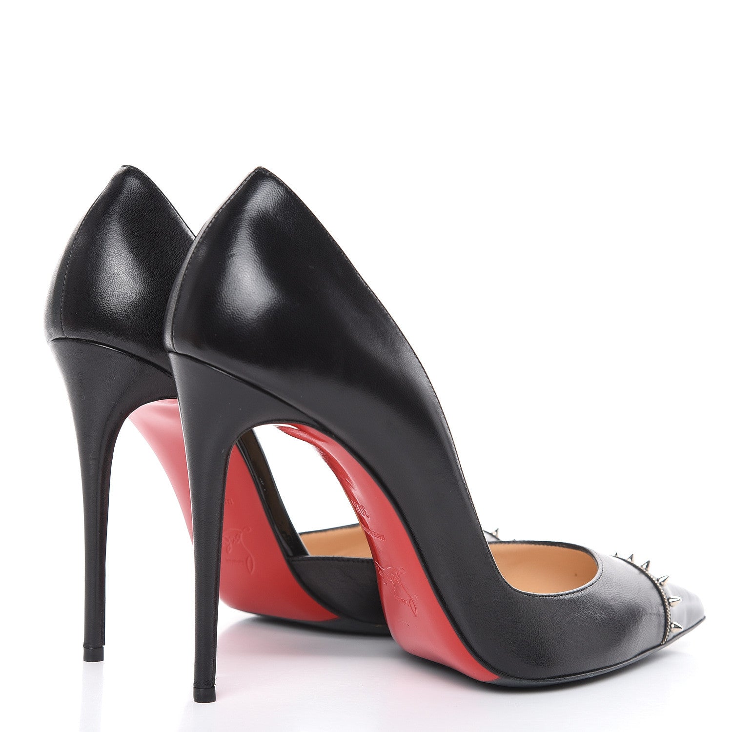 Christian Louboutin Kid Patent Culturella 100 Pump 39.5 Black 4 of 10
