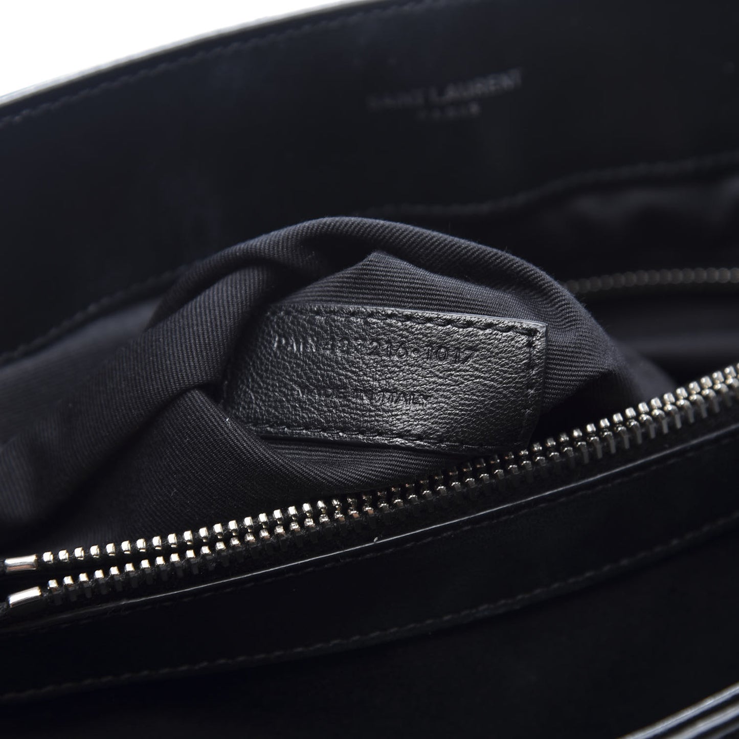 Calfskin Y Quilted Monogram Medium Loulou Chain Satchel Black