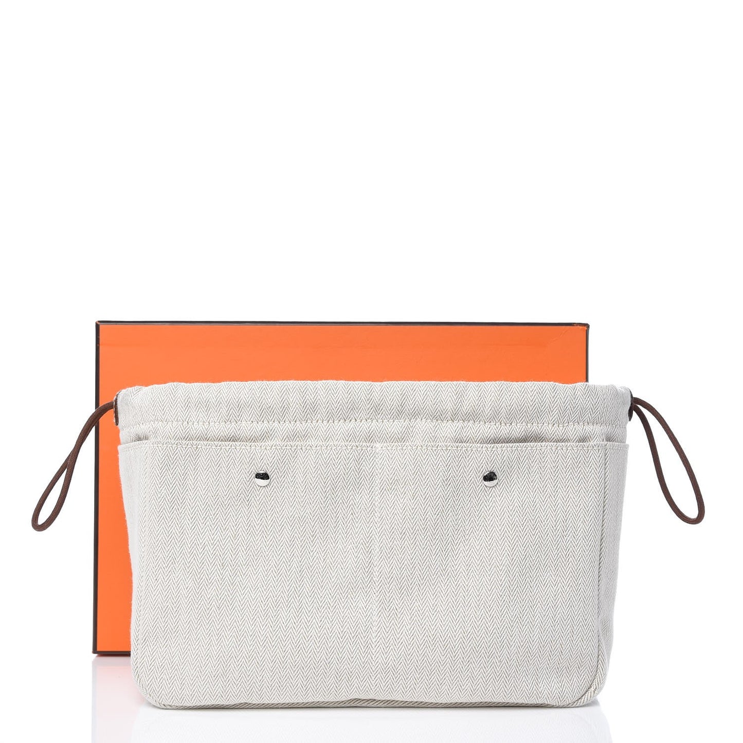 Canvas Barenia Fourbi 25 MM Pouch Naturel Fauve