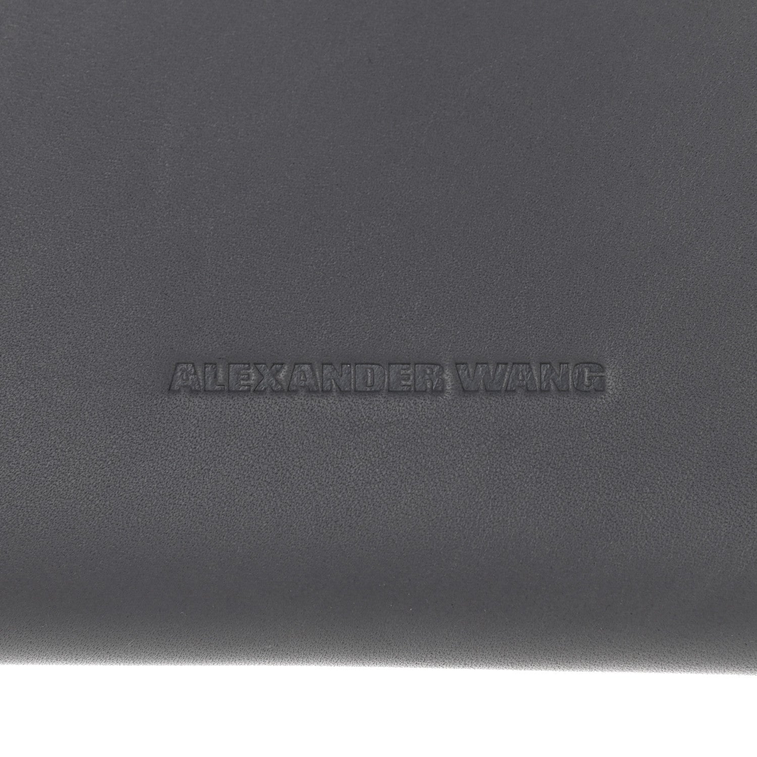 Alexander Wang Smooth Calfskin Mini Genesis Box Chain Bag Dark Gray 6 of 8