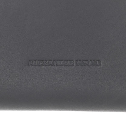 Alexander Wang Smooth Calfskin Mini Genesis Box Chain Bag Dark Gray 6 of 8
