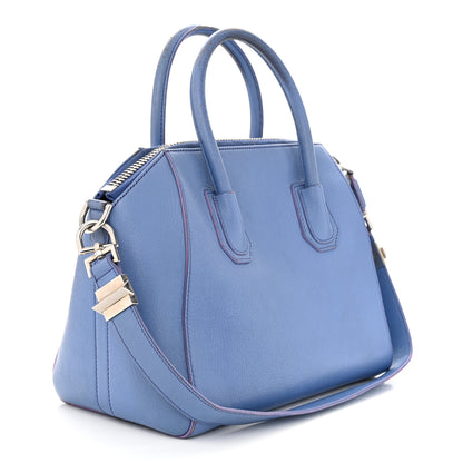 Givenchy Sugar Goatskin Small Antigona Blue 3 of 15