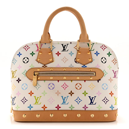 Louis Vuitton Monogram Multicolor Alma White 1 of 10