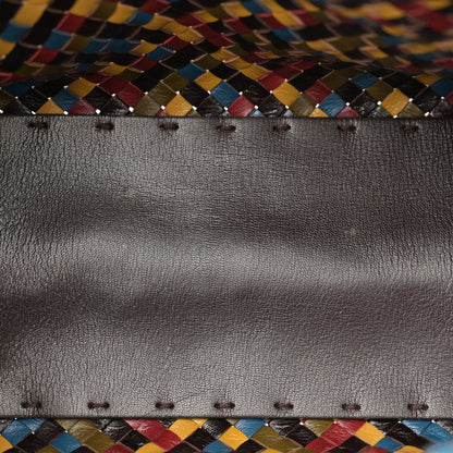 Bottega Veneta Shiny Goatskin Intrecciato Small Cabat Multicolor 6 of 13