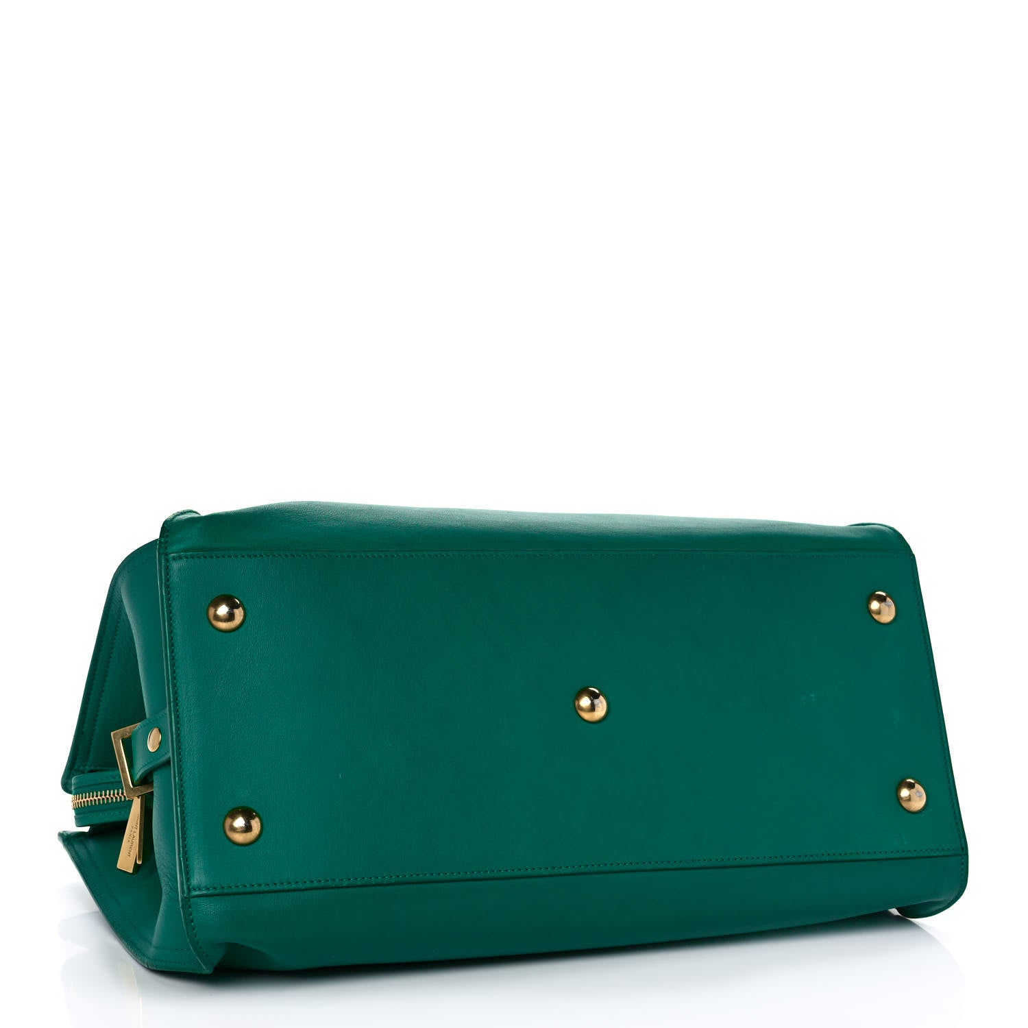 Saint Laurent Calfskin Medium Classic Y Cabas Green 4 of 16