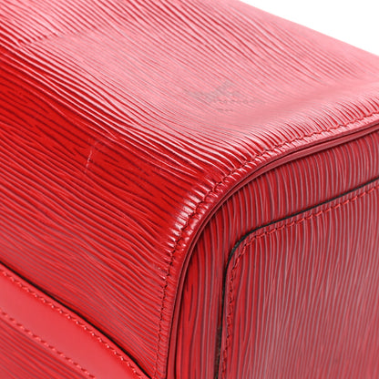 Louis Vuitton Epi Speedy 25 Castillan Red 10 of 13
