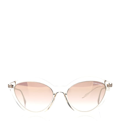 Tom Ford Chloe Sunglasses TF663 Transparent 2 of 4