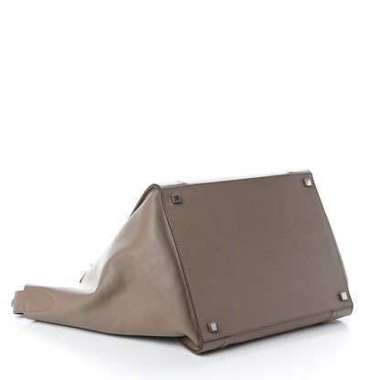 Celine Baby Grained Calfskin Mini Luggage Dune 3 of 8