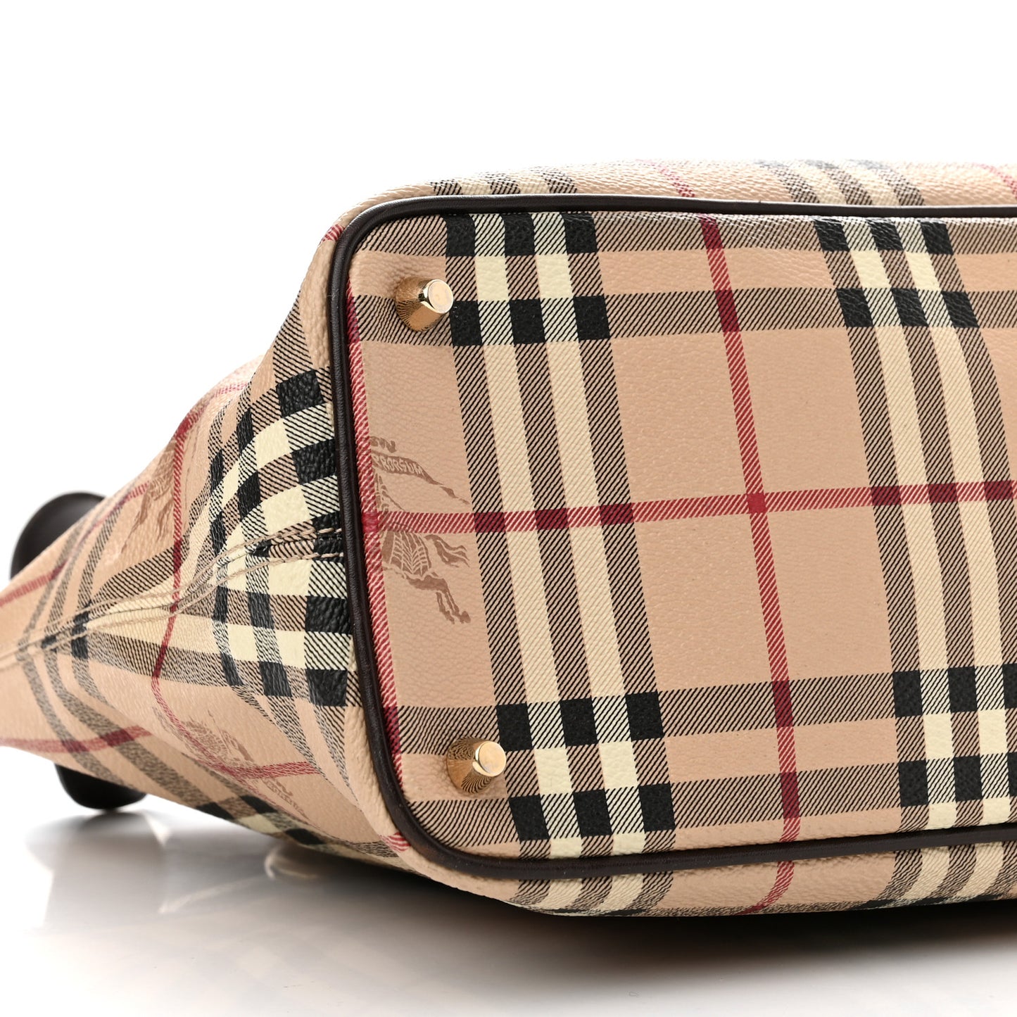 Haymarket Check Medium Regent Tote Chocolate