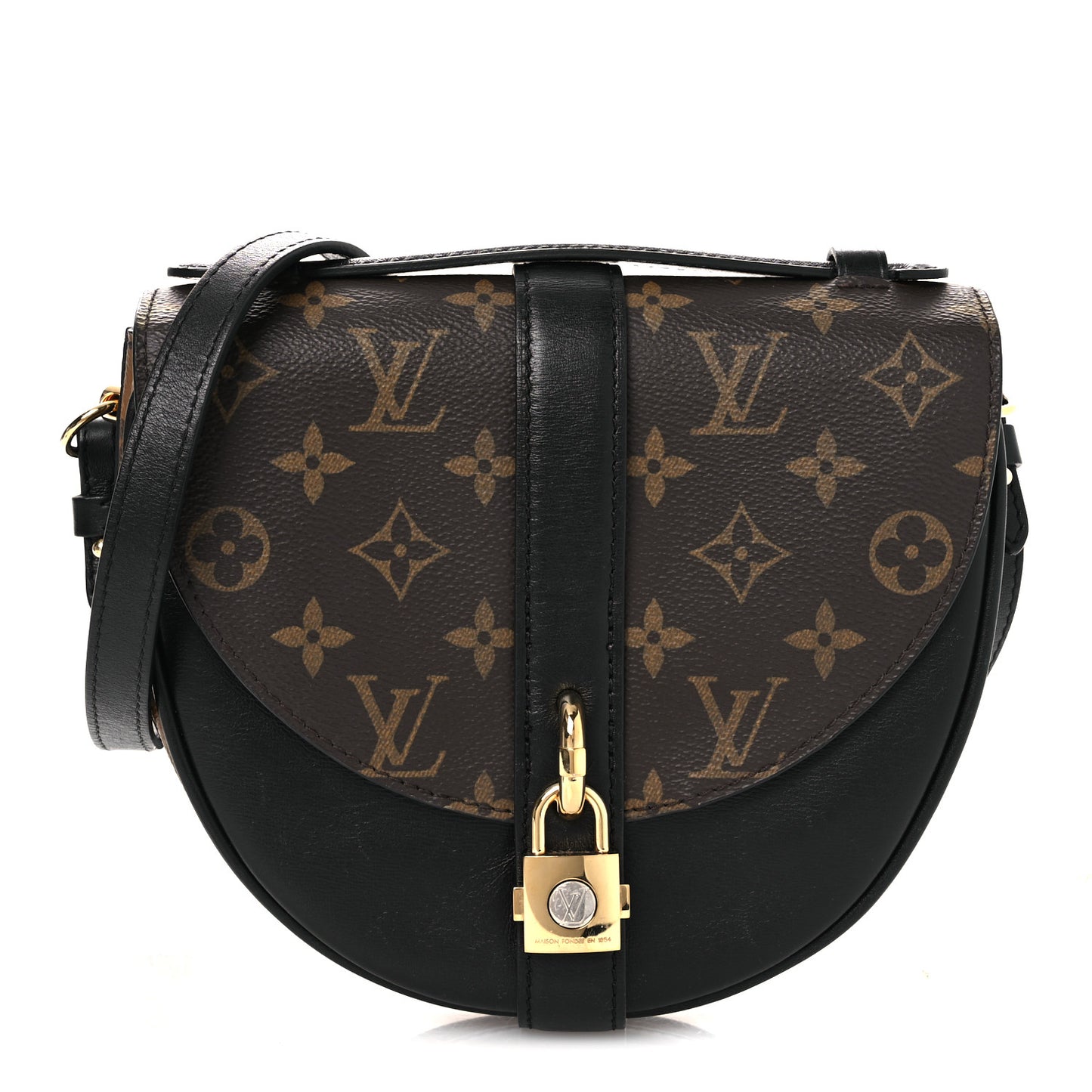 Reverse Monogram Chantilly Lock Black