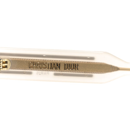 Christian Dior Acetate Diorsignature S11I Square Sunglasses Transparent Shiny Beigegradient Smoke 5 of 6