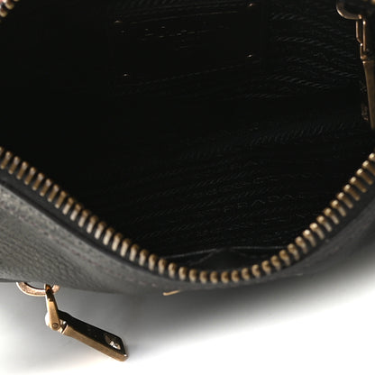 Prada Cervo Crossbody Black 7 of 9