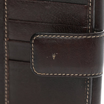 Gucci Calfskin Britt Continental Wallet Brown 11 of 11