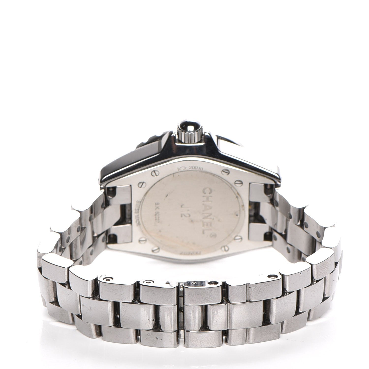 Chanel Titanium Ceramic 33mm J12 Chromatic Quartz Watch 4 of 7