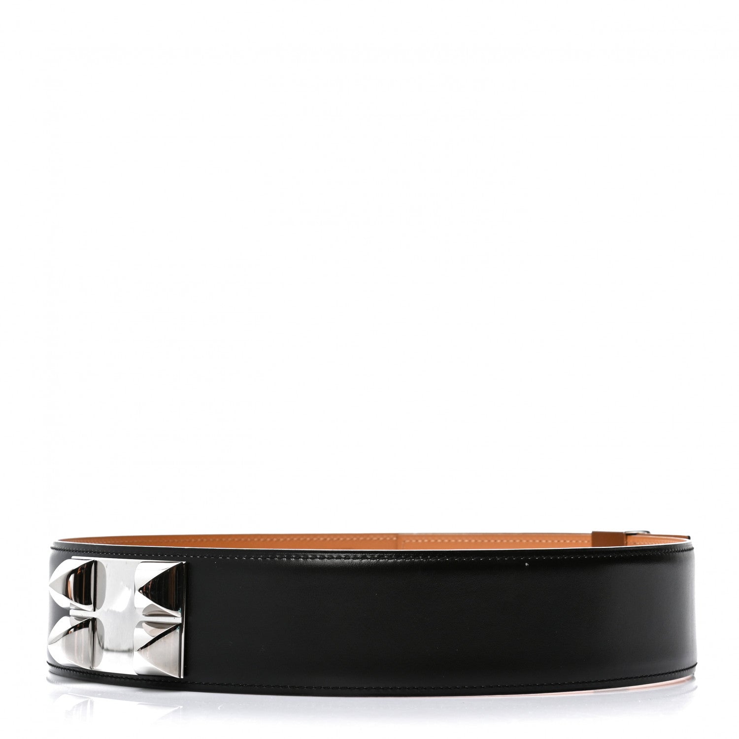 Hermes Box Collier De Chien CDC Belt 75 Black 2 of 5