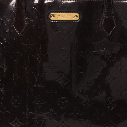 Louis Vuitton Vernis Wilshire GM Amarante 7 of 18