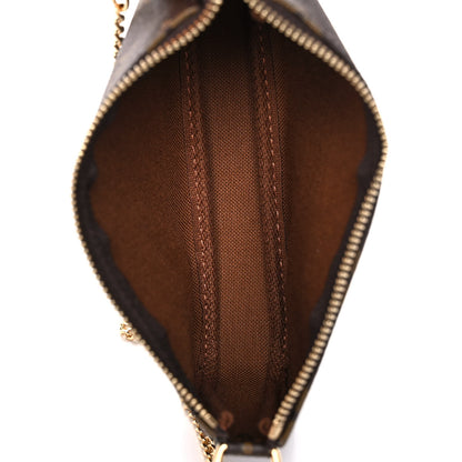 Louis Vuitton Monogram Mini Pochette Accessories 5 of 11
