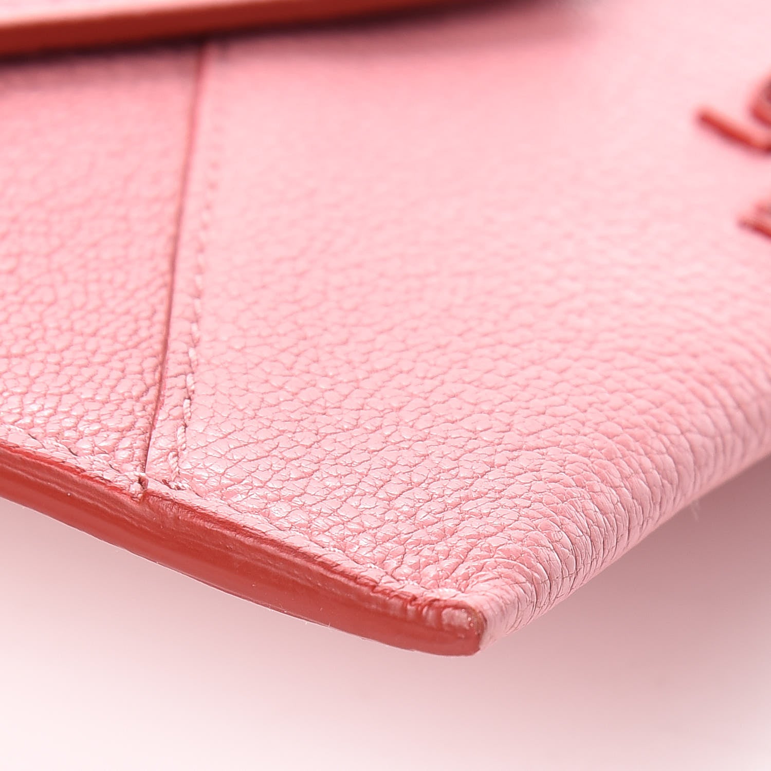 Miu Miu Goatskin Madras Love Wristlet Pouch Orchidea 9 of 11