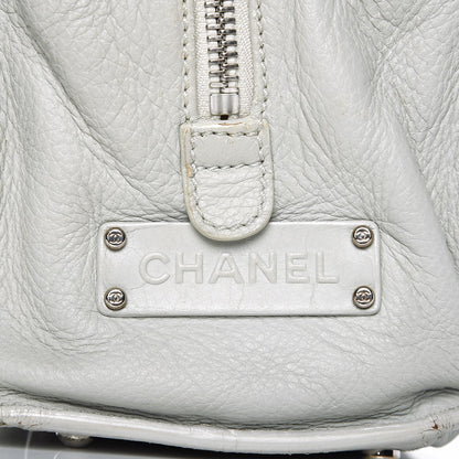 Chanel Deerskin Bolt Bag Light Green 19 of 21