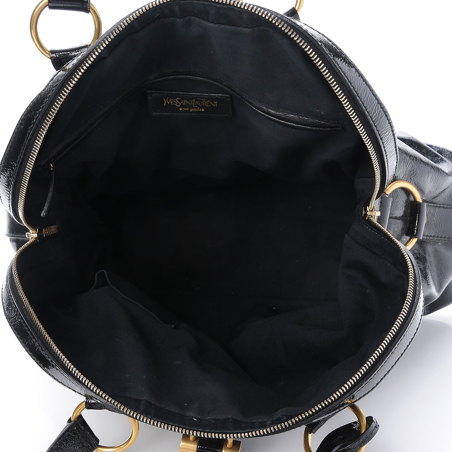 Saint Laurent Patent Oversized Muse Black 5 of 8