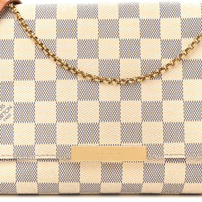 Louis Vuitton Damier Azur Favorite MM 8 of 10