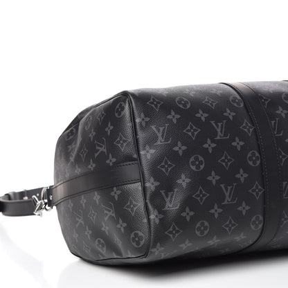 Louis Vuitton Monogram Eclipse Keepall Bandouliere 45 5 of 10