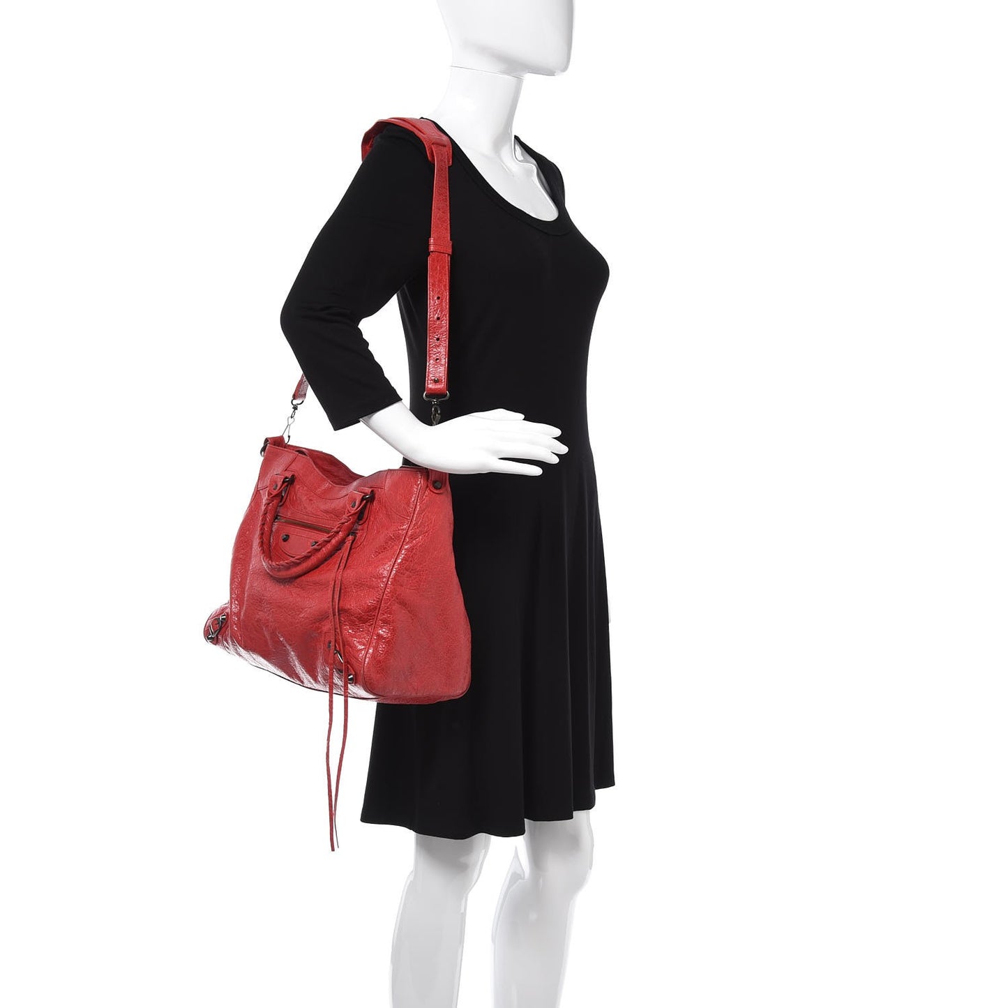 Agneau Classic Hardware Velo Rouge Cardinal
