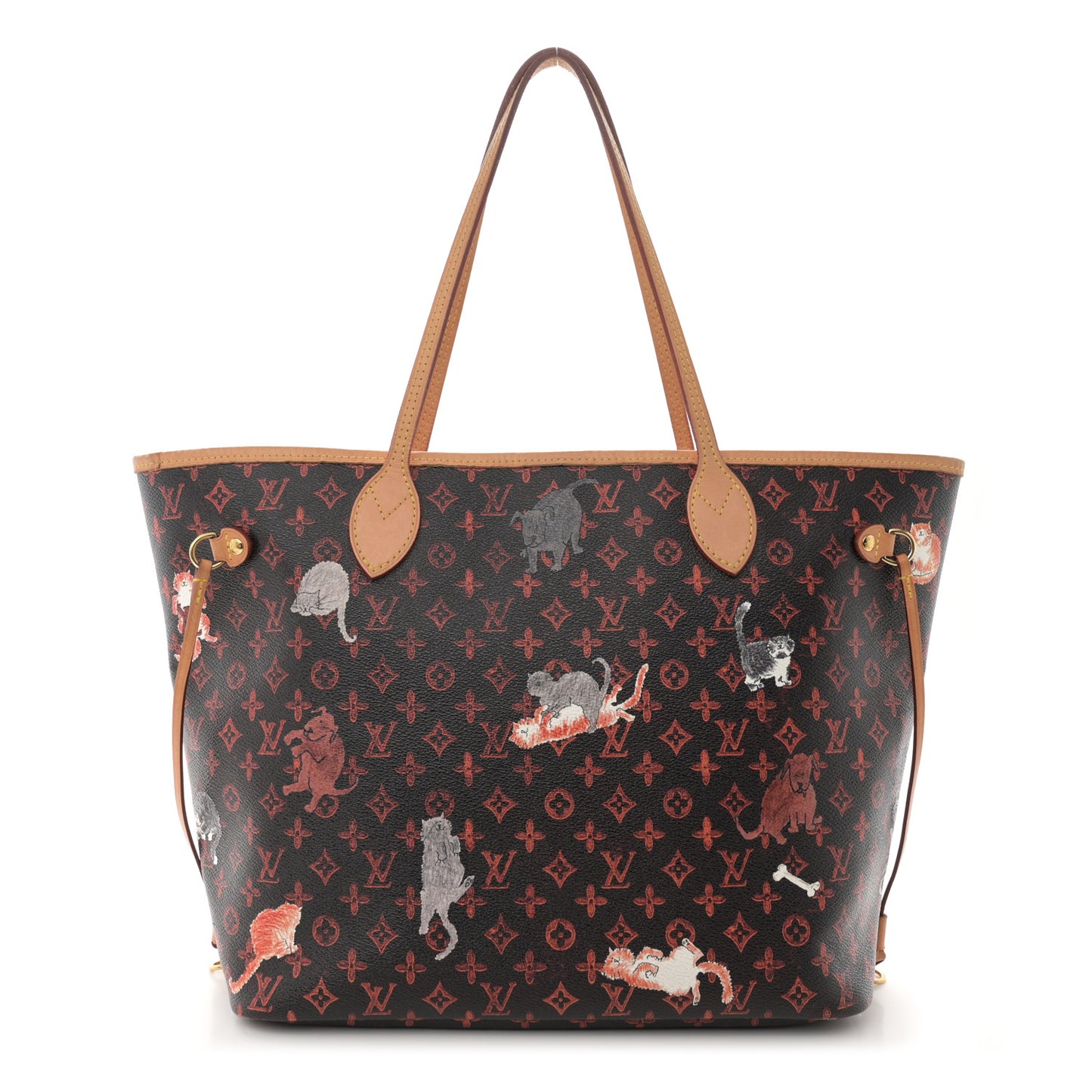 Catogram Neverfull MM Marron