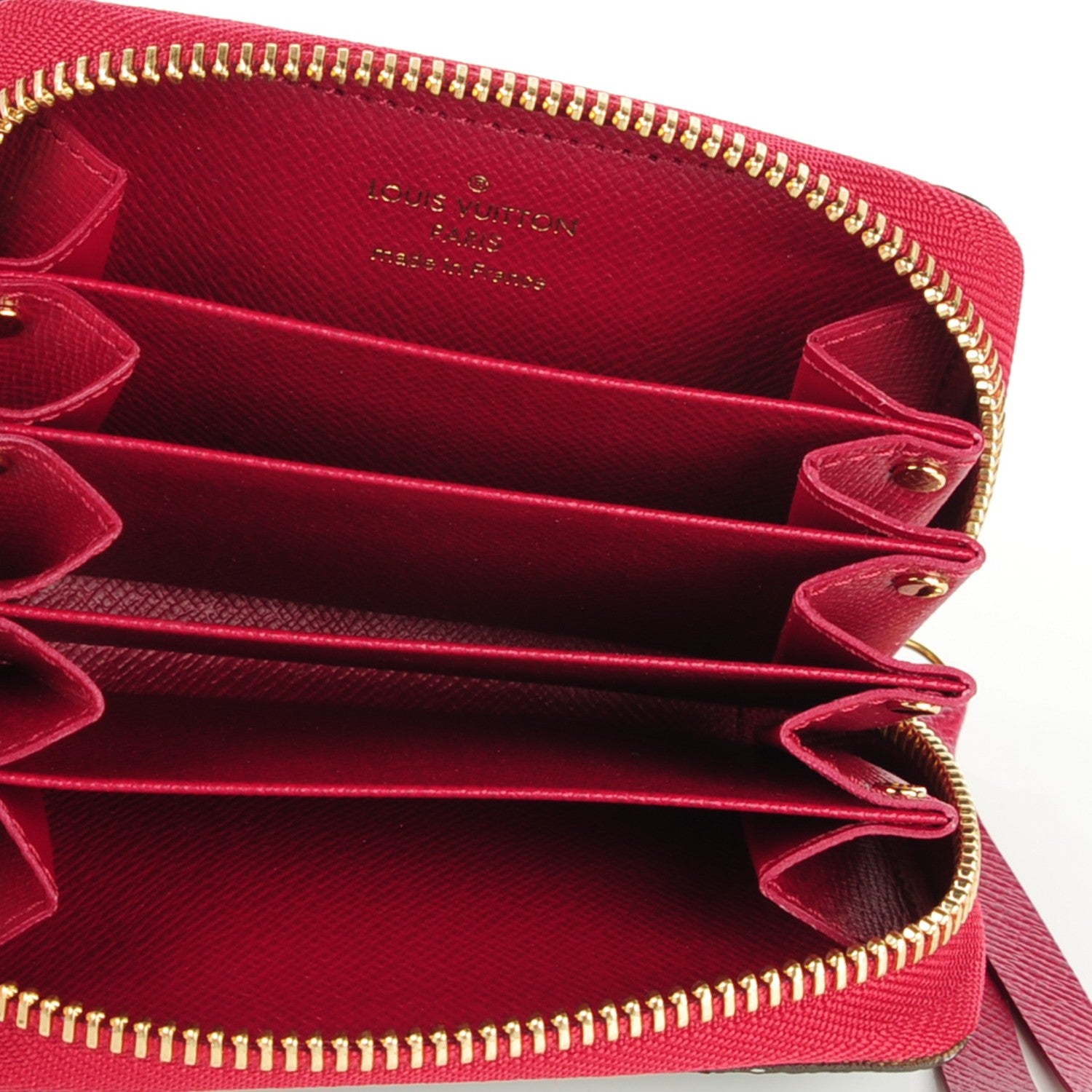 Louis Vuitton Monogram Zippy Multicartes Fuchsia 5 of 7