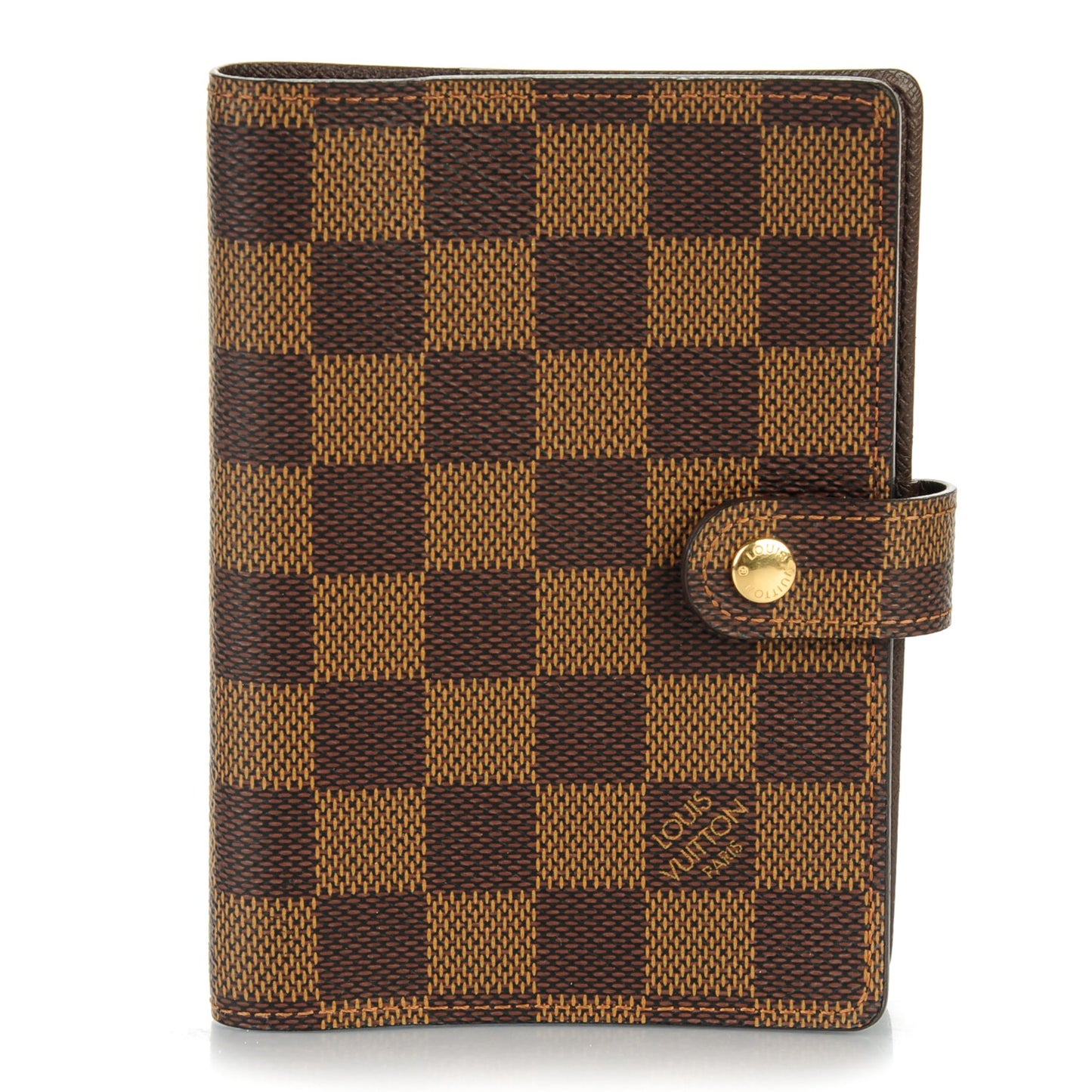 Damier Ebene Small Ring Agenda Cover