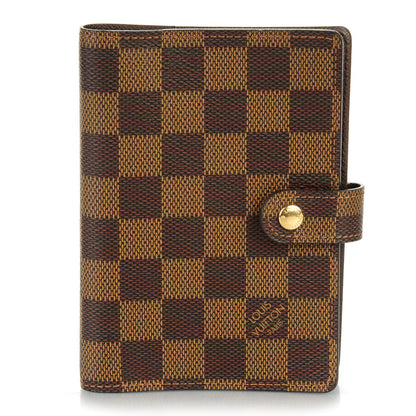 Louis Vuitton Damier Ebene Small Ring Agenda Cover 1 of 7