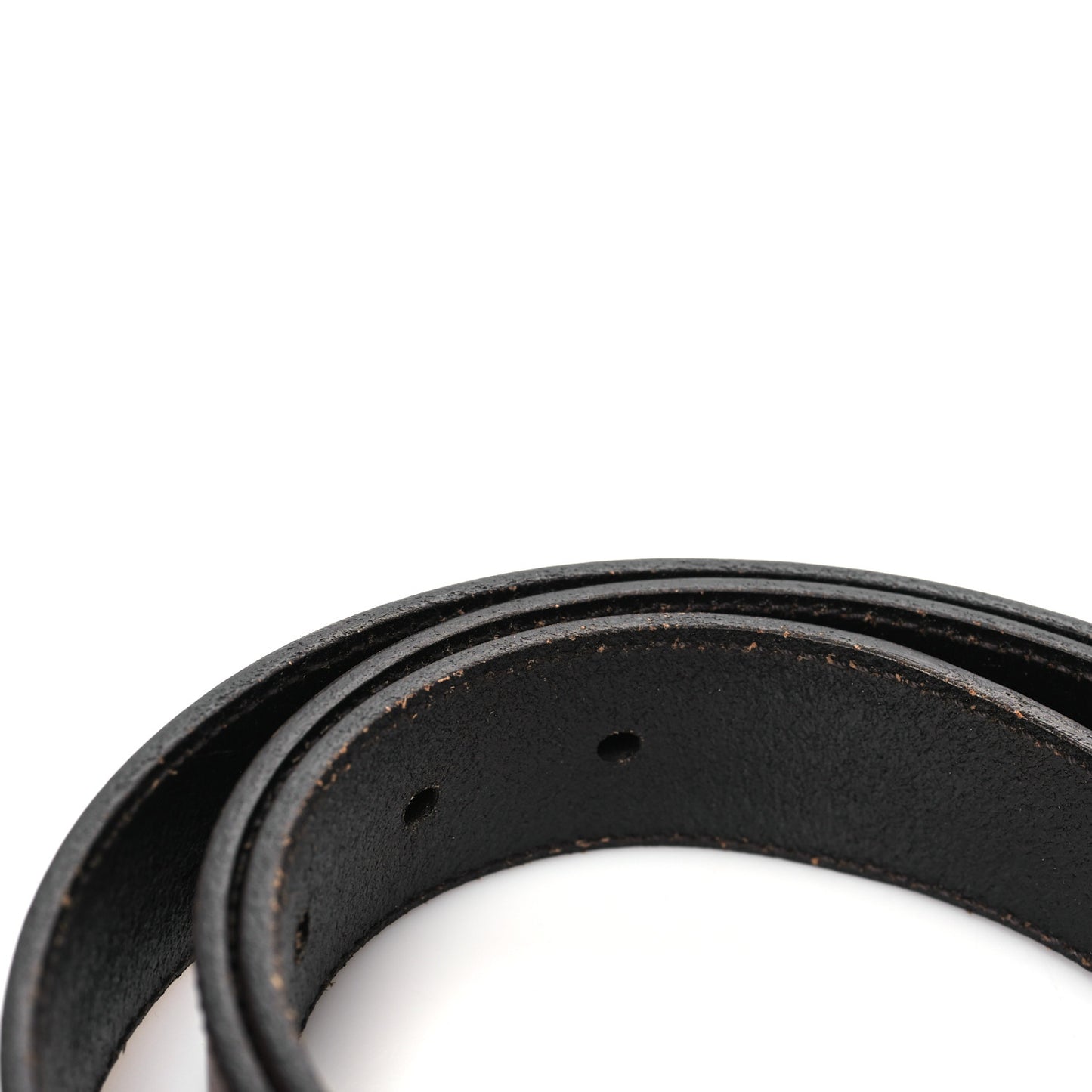 Smooth Calfskin Monogram Square Buckle Belt 85 34 Brown