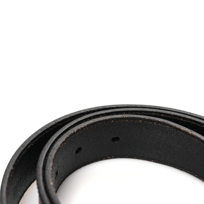 Saint Laurent Smooth Calfskin Monogram Square Buckle Belt 85 34 Brown 7 of 8