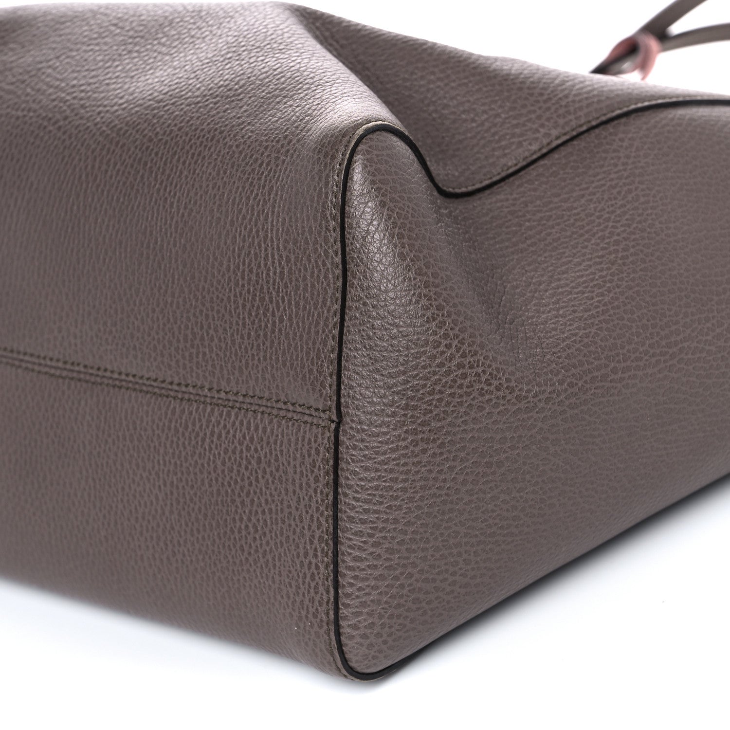 Gucci Dollar Calfskin Medium Swing Tote Grey Field Soft Pink 9 of 9