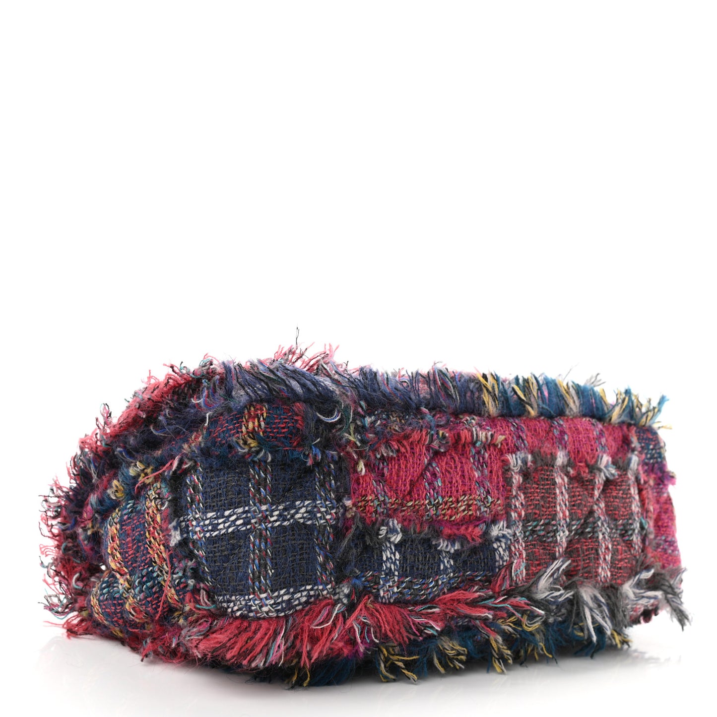 Tweed Jumbo Flap Red