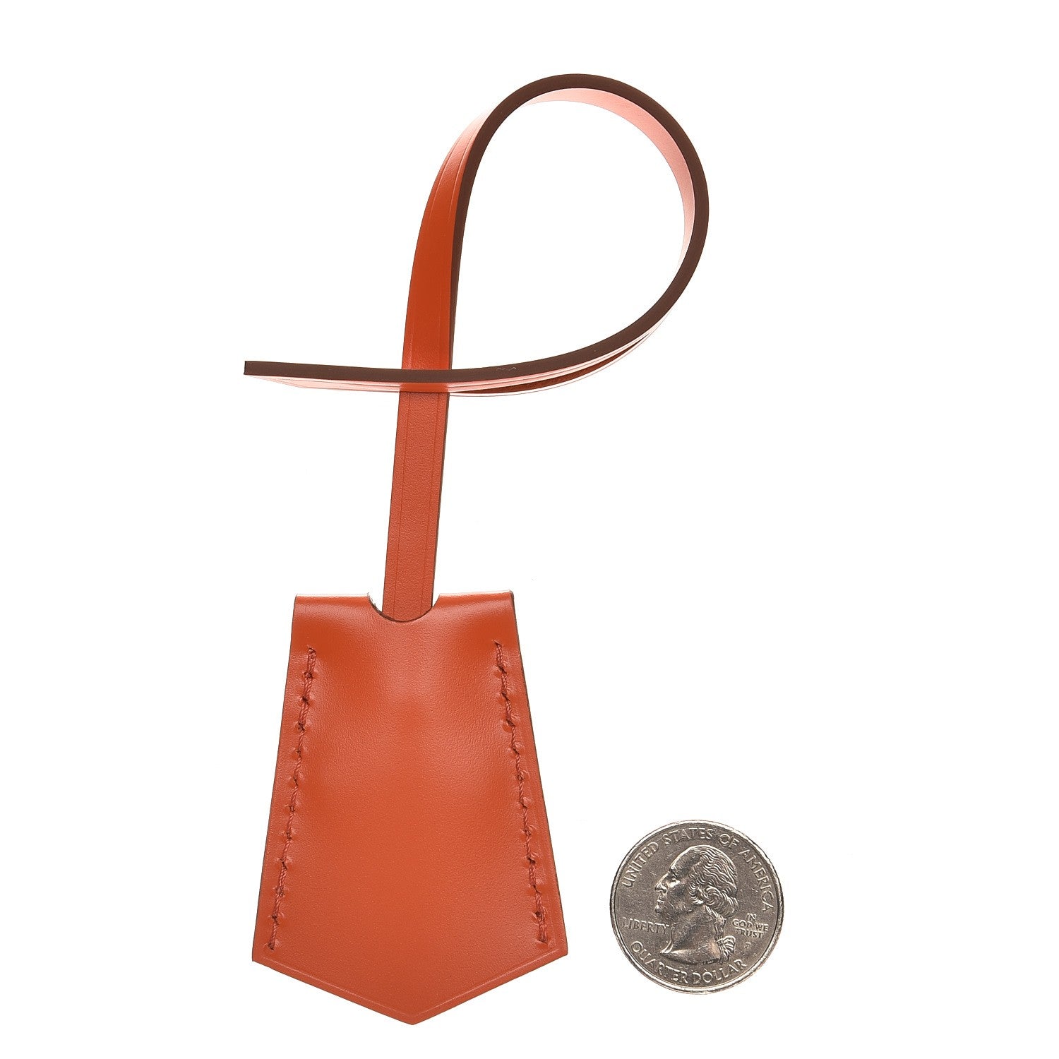 Louis Vuitton Calfskin Clochette Key Bell Holder Piment 2 of 3