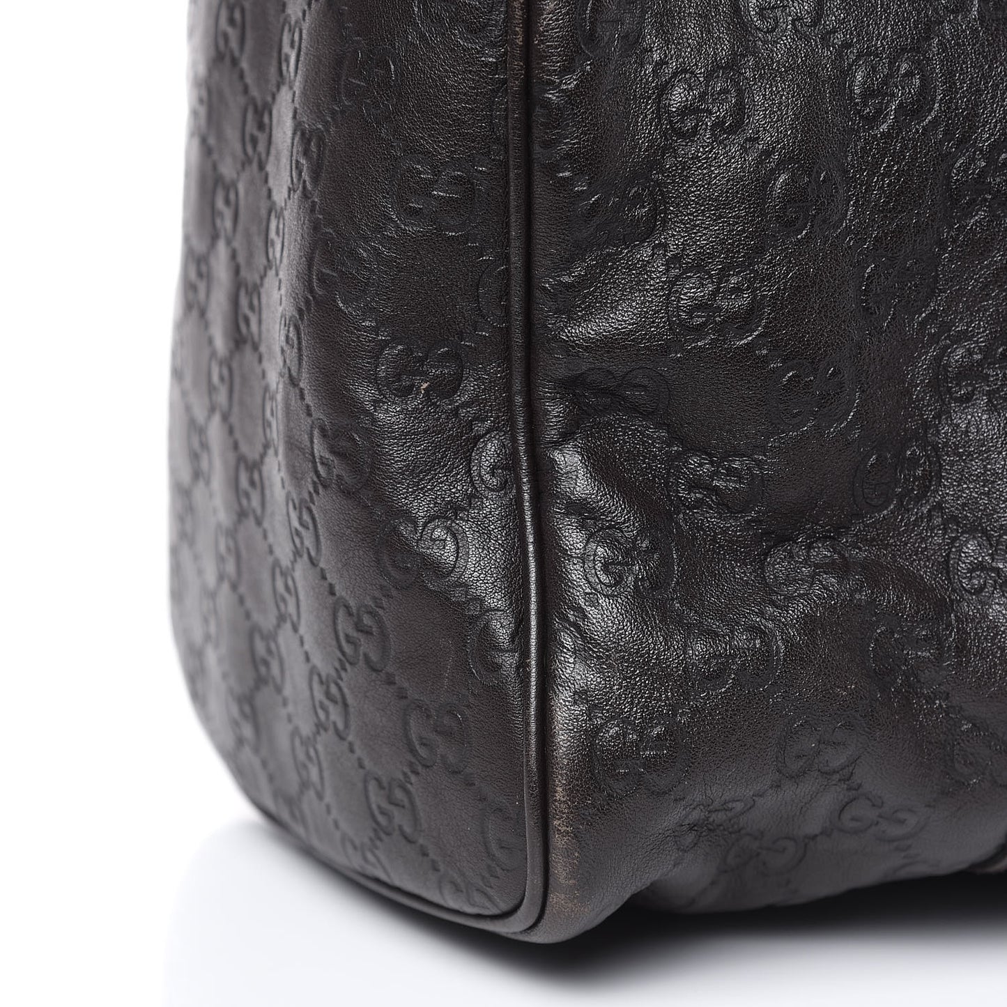 Guccissima Medium Joy Boston Dark Brown