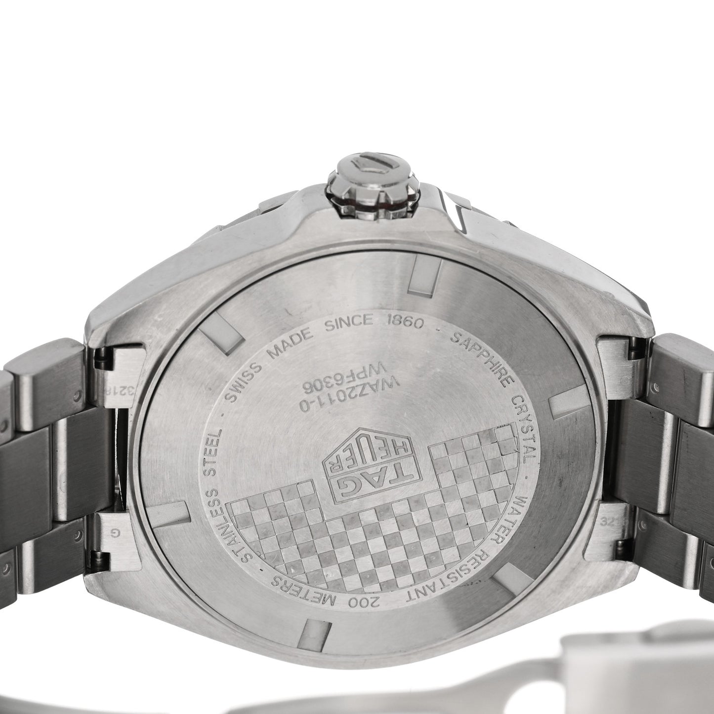 Stainless Steel 43mm Formula 1 Calibre 5 Automatic Watch Black WAZ2011